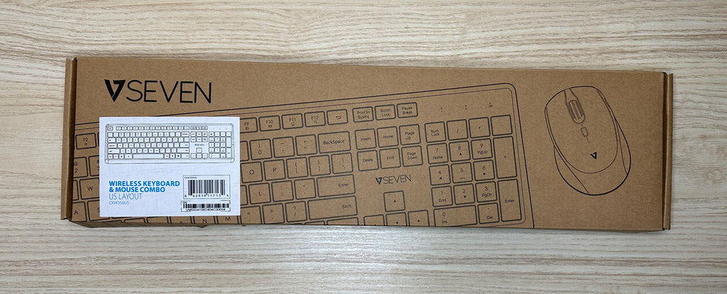 VSeven "V7" Bluetooth Tastatur- und Maus-Set NEU