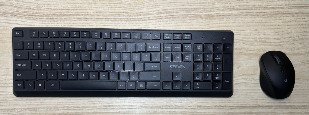 VSeven "V7" Bluetooth Tastatur- und Maus-Set NEU